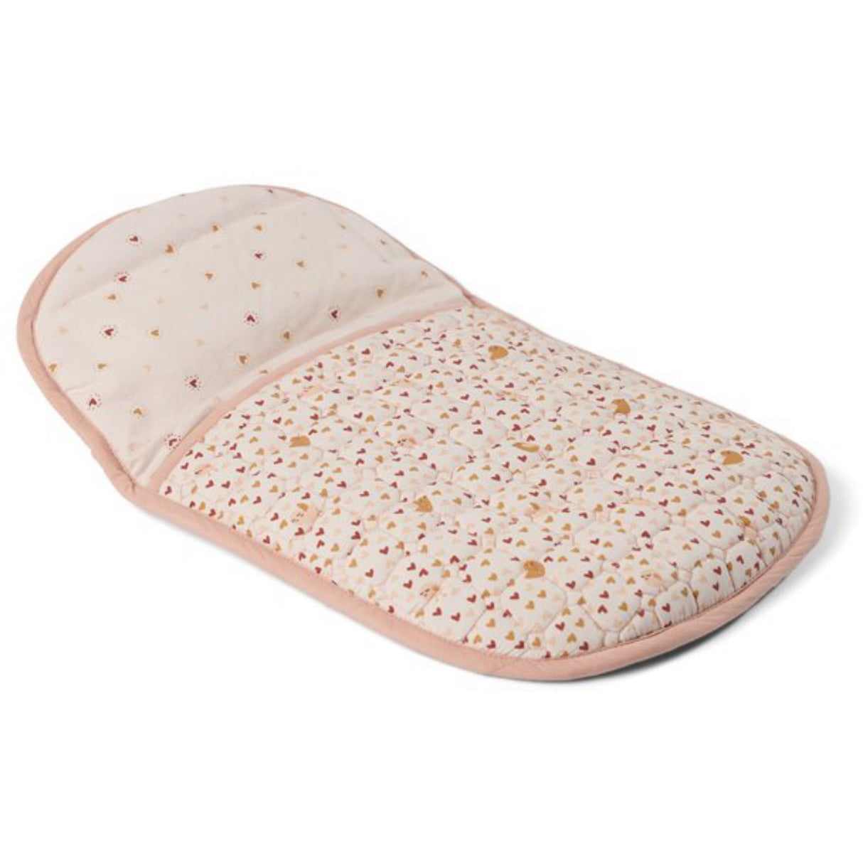 Smallstuff Soft Rose Hearts And Birds Sleeping Bag And Pillow