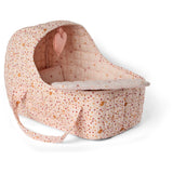 Smallstuff Soft Rose Hearts And Birds Doll Carrier, Pillow And Duvet