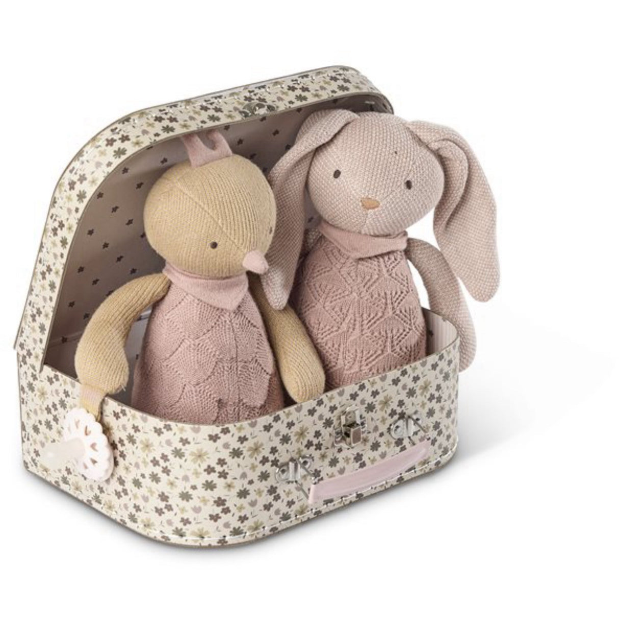 Smallstuff Hearts, Birds & Flowers Suitcase Set