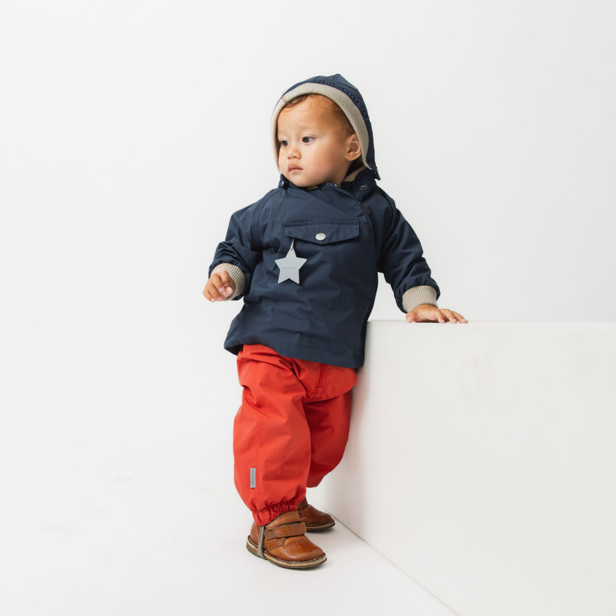 Mini A ture Paprika Red Matwalentaya Overalls. Grs