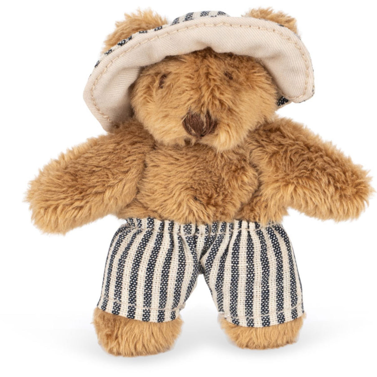 Konges Sløjd Blue Stripe Tiny Teddy Travel
