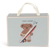 Konges Sløjd Blue Stripe Tiny Teddy Travel