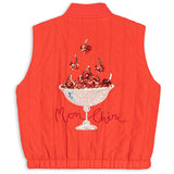 Konges Sløjd Fiery Red Juno Sequin Vest