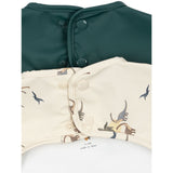 Konges Sløjd Kubi/Rain Forest 2 Pack Dinner Bib With Sleeves