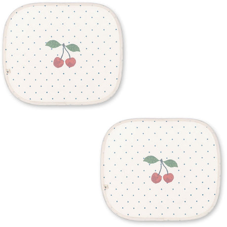 Konges Sløjd Navy Dot 2 Pack Car Sunshade