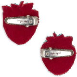 Konges Sløjd Strawberry 2 Pack Strawberry Beaded Hair Clip