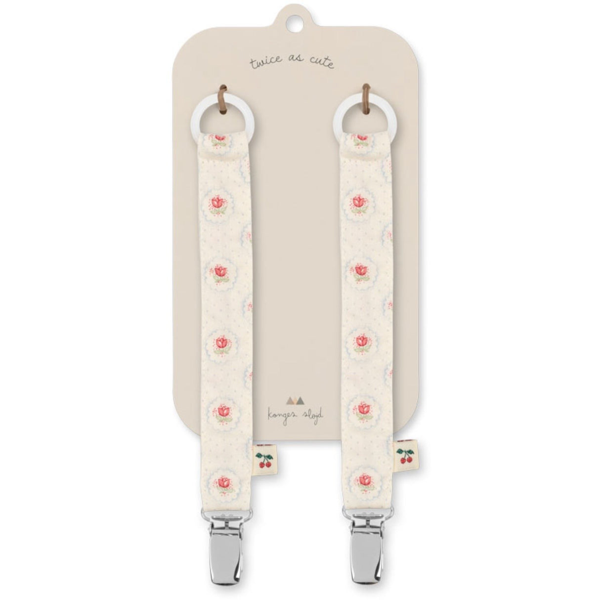 Konges Sløjd Mirage 2 Pack Pacifier Strap