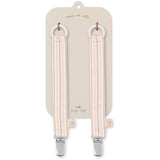 Konges Sløjd Stripie Petite Rose 2 Pack Pacifier Strap