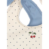 Konges Sløjd Navy Dot/Rain Washed 2 Pack Dinner Bib