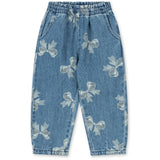 Konges Sløjd x Luksusbaby Bella Bow Blu Magot Frill Pants Gots