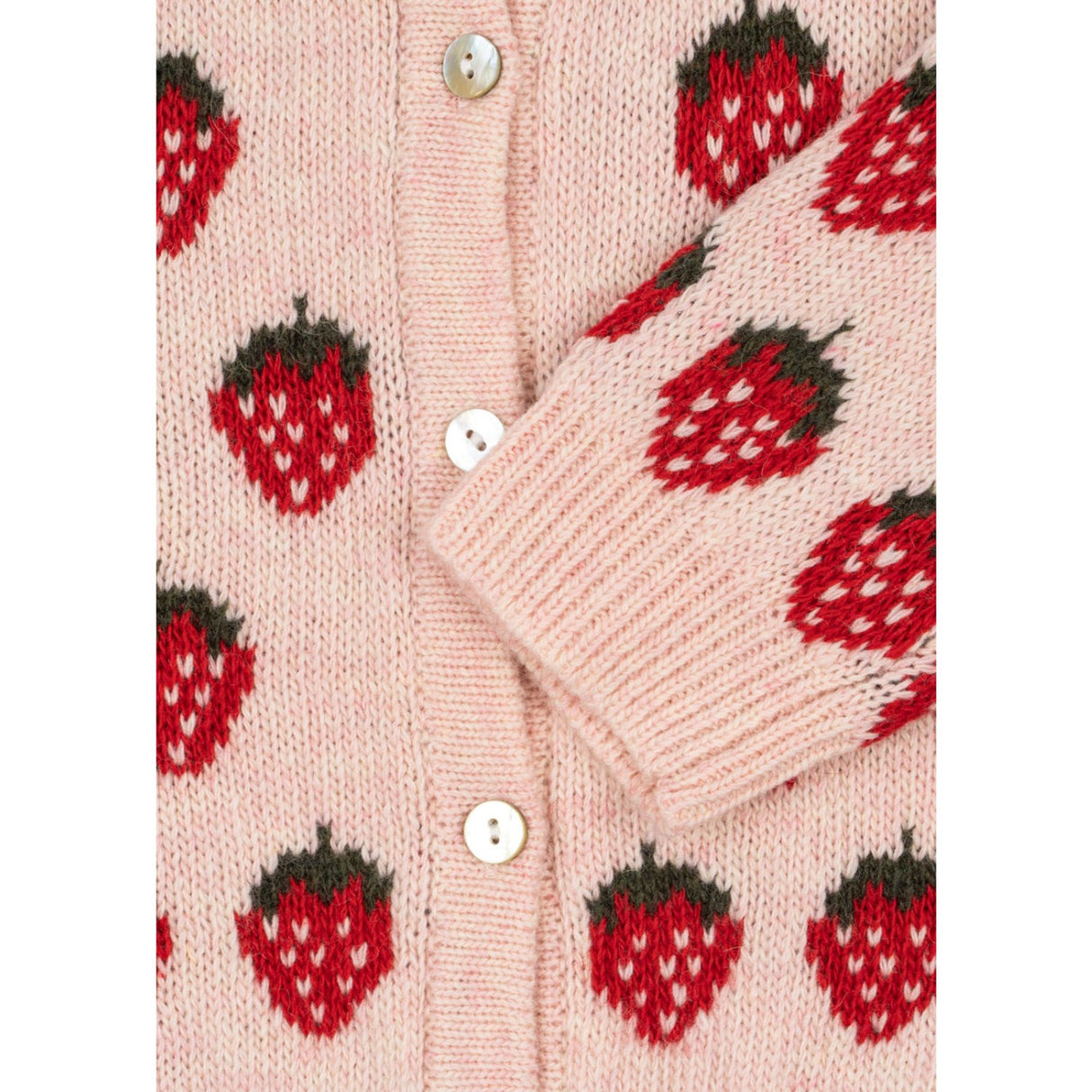 Konges Sløjd Strawberry Belou Knit Cardigan