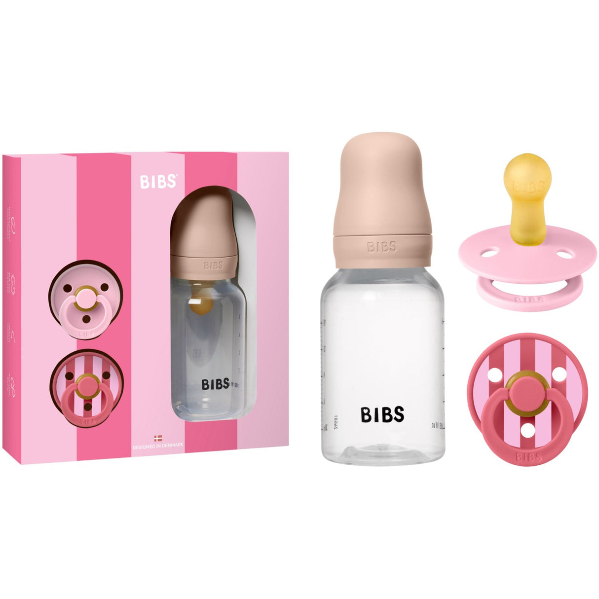 Bibs Blush Gift Set Baby Sprinkle