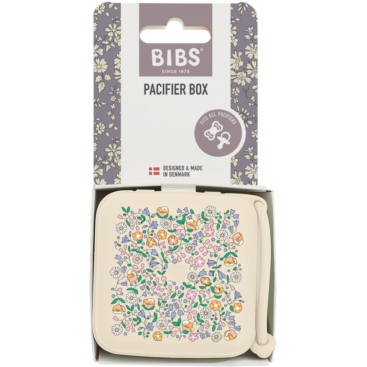 Bibs X Liberty Ivory Pacifier Box Chloe Meadow
