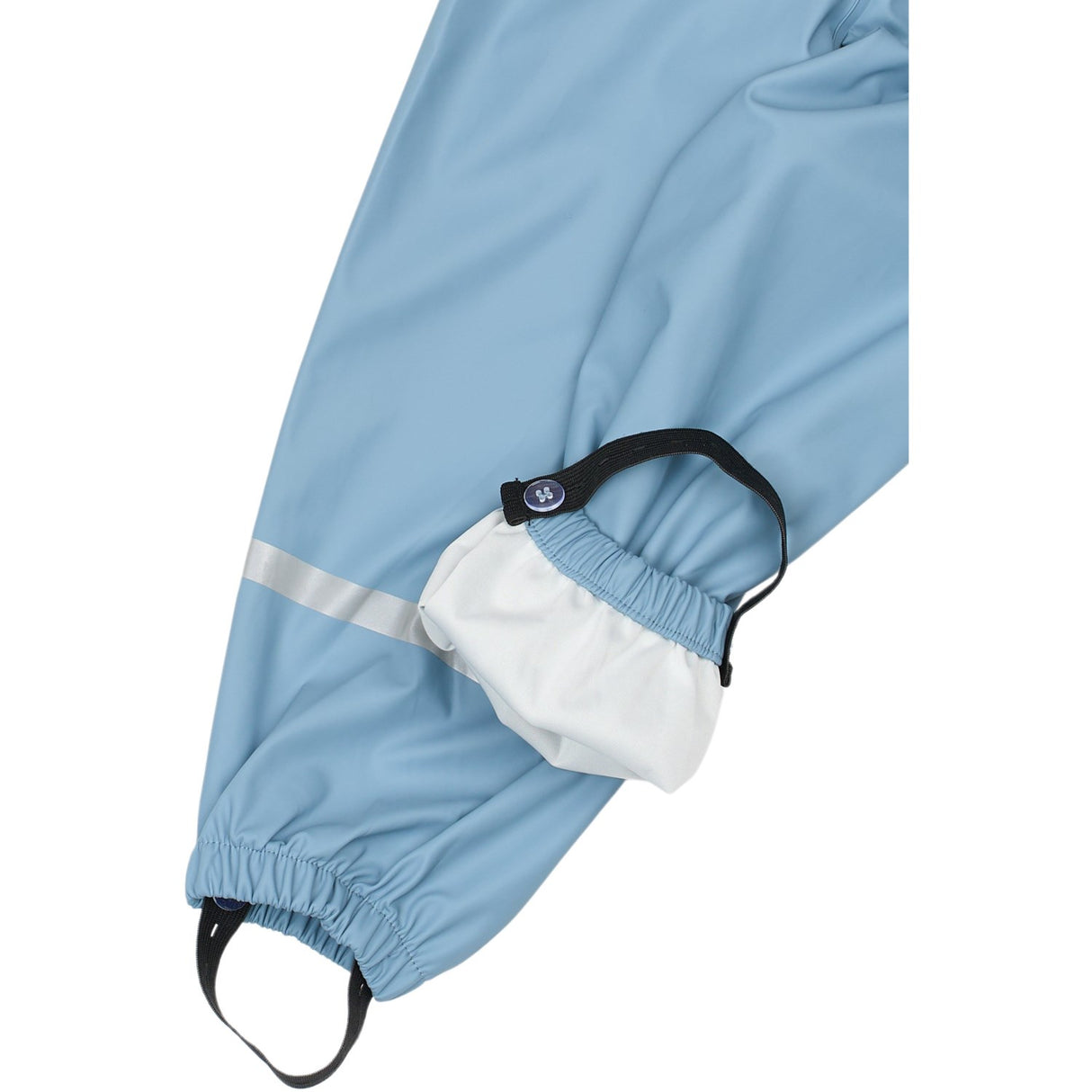 Mikk-Line Faded Denim Pu Rain Set W/O Susp.