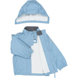 Mikk-Line Faded Denim Pu Rain Set W/O Susp.