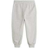 Mini Rodini Grey Melange Planet Emb Sweatpants