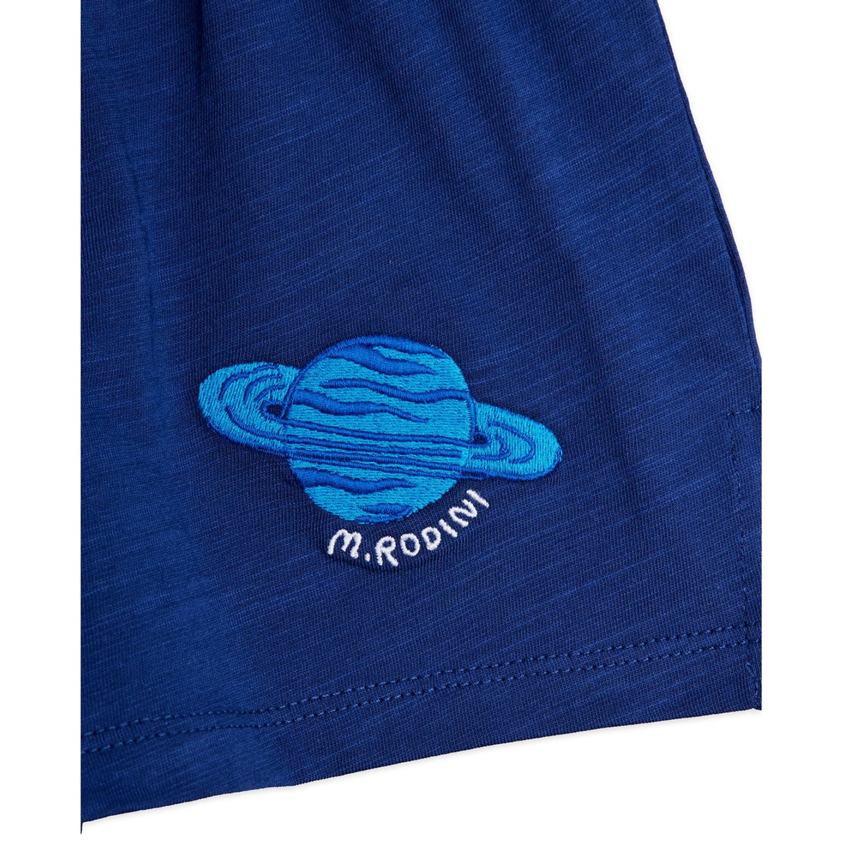 Mini Rodini Blue Planet Emb Shorts