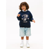 Tommy Hilfiger Dark Night Navy Lb Printed Graphic Sweatshirt