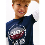 Tommy Hilfiger Dark Night Navy Basketball Graphic T-Shirt