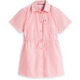 Tommy Hilfiger Tropical Blush Stripes Poplin Stripes Shirt Dress