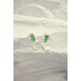 Mini Rodini Off-white Alien 2-Pack Socks