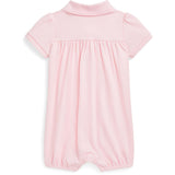 Ralph Lauren Baby Bath Pink W/ Nevis Pp Shortall