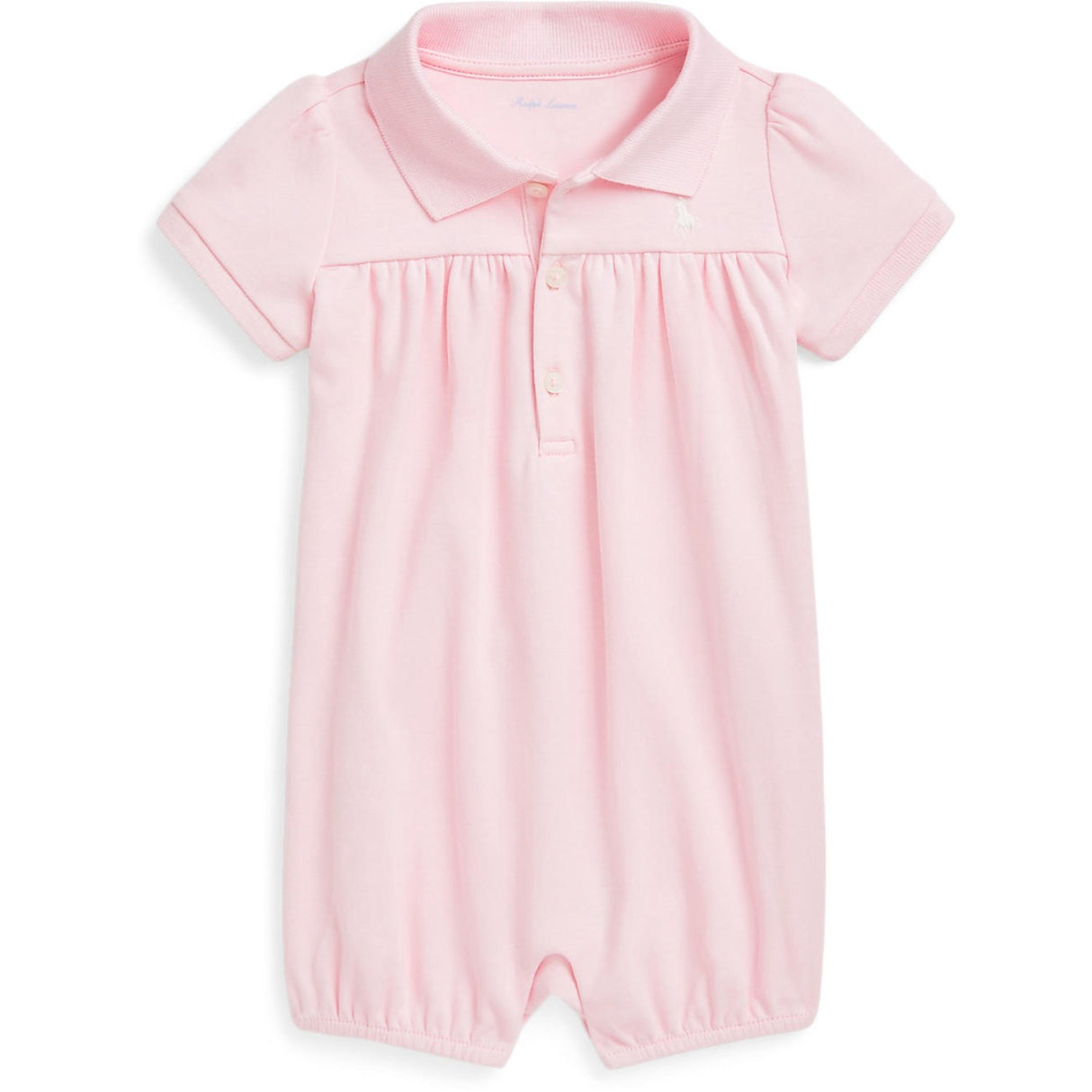Ralph Lauren Baby Bath Pink W/ Nevis Pp Shortall