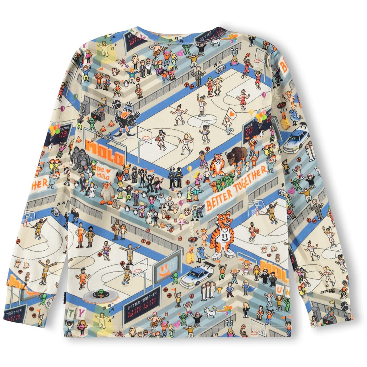 Molo Pixel Basket Rill T-Shirt