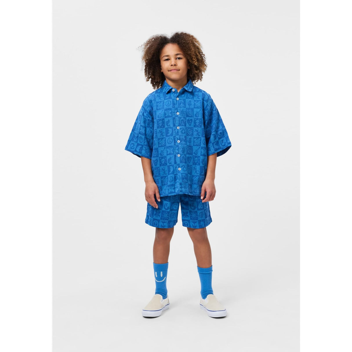 Molo Symbol Check Richie Blouse