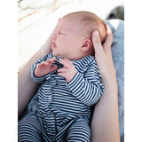Serendipity Navy/Offwhite Newborn Stripe Suit
