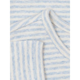 Serendipity Mist/Offwhite Slim Blouse Stripe