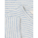 Serendipity Mist/Offwhite Baby Short Suit Stripe