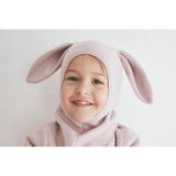 Huttelihut Peach Blush Balaclava Ears Cotton Fleece