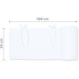 babybay® White Piqué Bed Bumper