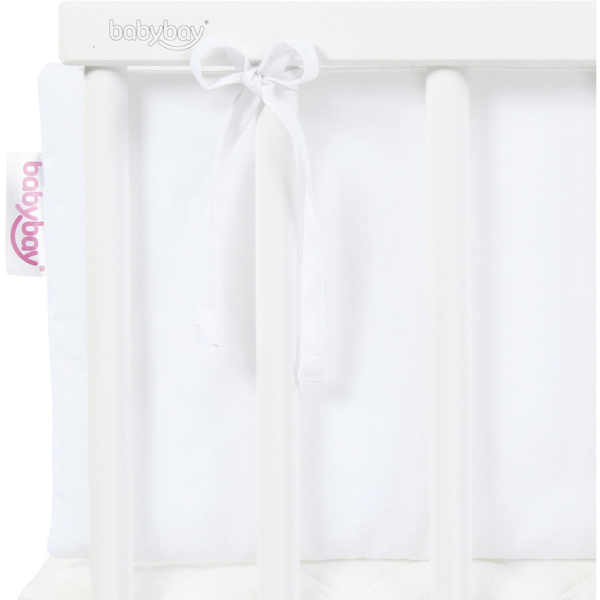 babybay® White Piqué Bed Bumper