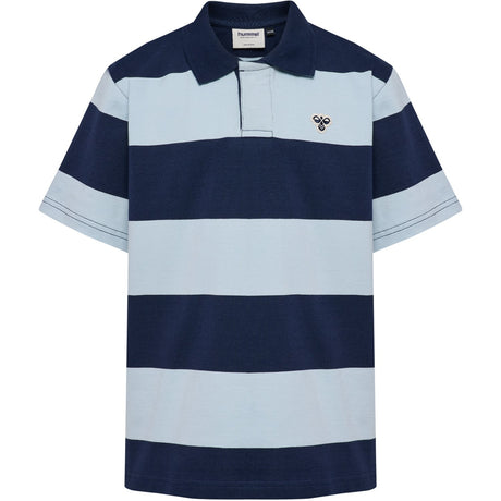 Hummel Dress Blues Jr Loose Striped Polo S/S Bee
