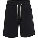 Hummel Black Jr Loose Sweat Shorts Bee