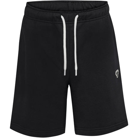 Hummel Black Jr Loose Sweat Shorts Bee