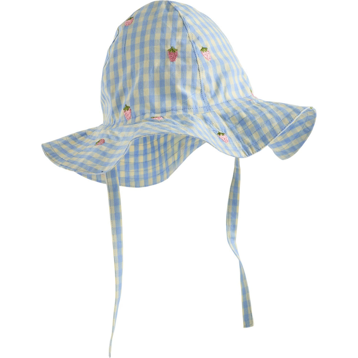 Flöss Sky Berry Gingham Mille Sunhat