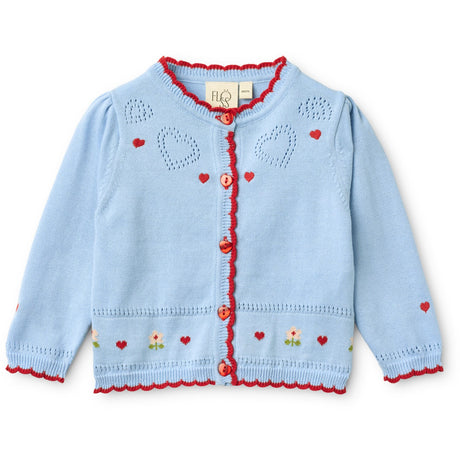 Flöss Blue Sky Blanca Cardigan