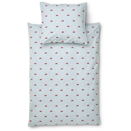 Flöss Blue Gingham Albert Duvet + Pillow