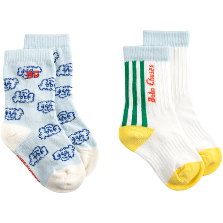 Bobo Choses Multicolor Bobo Choses Short Socks Pack X 2