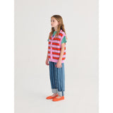 Bobo Choses Purple Bc Striped Knitted Vest