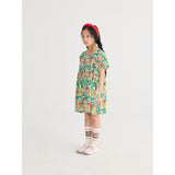 Bobo Choses Offwhite Color Herbalist All Over Woven Dress