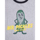 Bobo Choses Heather Grey Mr Pickles T-Shirt