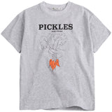 Bobo Choses Heather Grey Bunch Of Vegetables T-Shirt