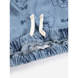 Bobo Choses Prussian Blue Pickles The Dog All Over Denim Pants