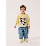 Bobo Choses Prussian Blue Pickles The Dog All Over Denim Pants