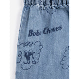 Bobo Choses Prussian Blue Pickles The Dog All Over Denim Short