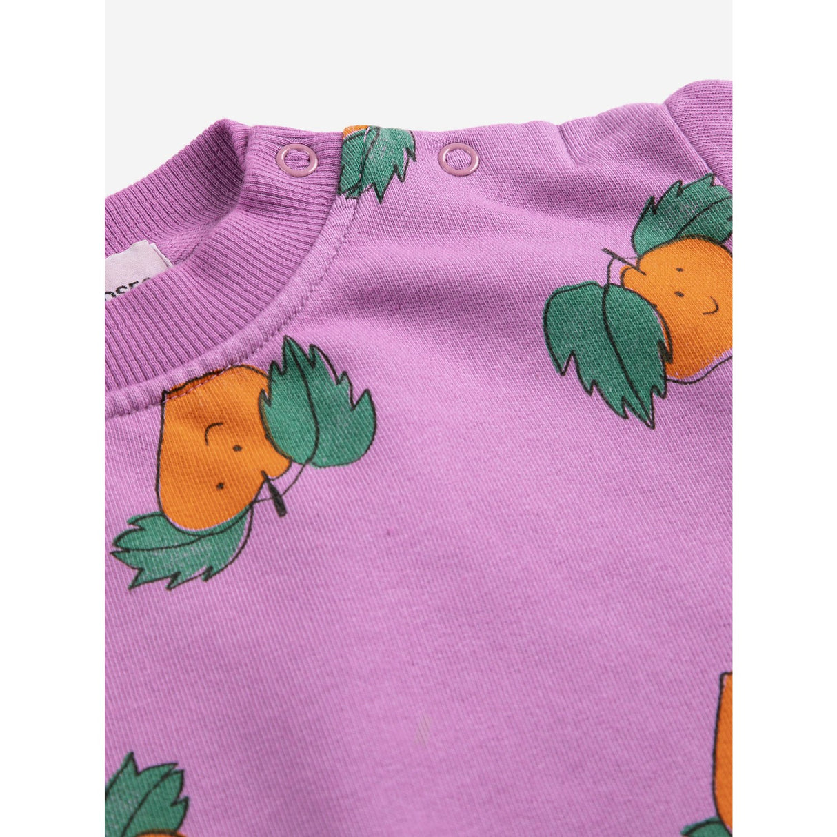 Bobo Choses Fuchsia Tangerine All Over Sweatshirt